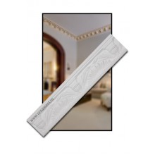 Profil Bagheta Decorativa cu motive florale din Ipsos