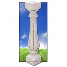 Balustru de beton S1 culoare Alb Antic