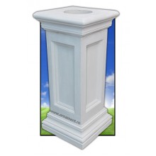 Stalp Patrat Cap Scara inaltime 100 cm