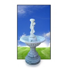 Fantana arteziana rotunda cu copil