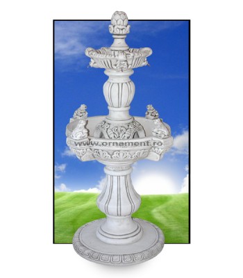 Fantana arteziana cu broscute