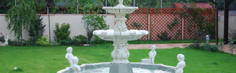 Adauga un plus de eleganta gradinii tale cu o fantana arteziana decorativa de calitate