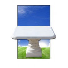 Masa Patrata de gradina cu doua scaune