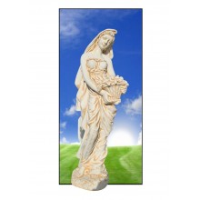 Statueta de gradina Flora – Zeita Recoltei - O imagine atemporala a legaturii sacre dintre om si natura