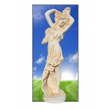 Statueta de gradina Aura – Zeita Vantului - Realizata cu maiestrie pentru a reda miscarea si fluiditatea vantului