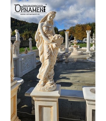Statueta de gradina Flora – Zeita Recoltei