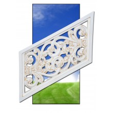 Trafor perforat din beton stil Clasic Brancovenesc