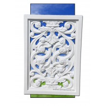 Trafor perforat din beton stil Clasic Brancovenesc